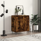Dressoir 60x35x70 cm bewerkt hout gerookt eiken