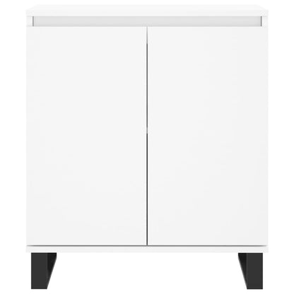 Dressoir 60X35X70 Cm Bewerkt Hout Wit