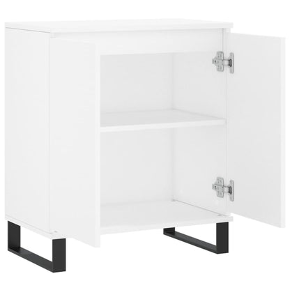 Dressoir 60X35X70 Cm Bewerkt Hout Wit