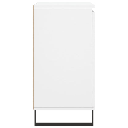 Dressoir 60X35X70 Cm Bewerkt Hout Wit