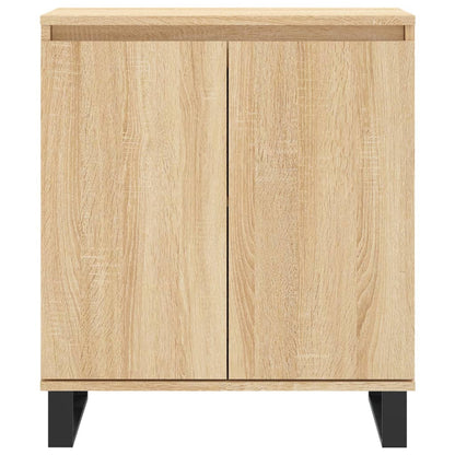 Dressoir 60X35X70 Cm Bewerkt Hout Sonoma Eikenkleurig