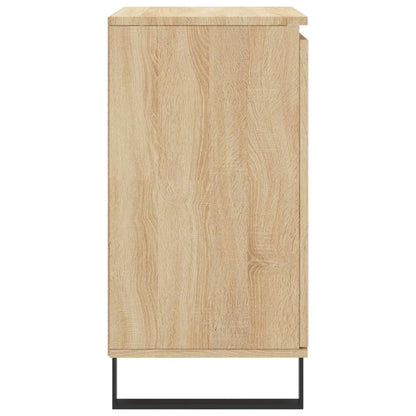 Dressoir 60X35X70 Cm Bewerkt Hout Sonoma Eikenkleurig