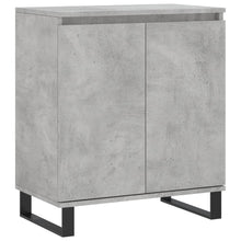 Dressoir 60X35X70 Cm Bewerkt Hout Betongrijs
