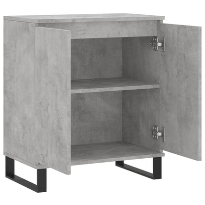 Dressoir 60X35X70 Cm Bewerkt Hout Betongrijs