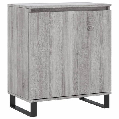 Dressoir 60X30X75 Cm Bewerkt Hout Grijs Sonoma Eikenkleurig