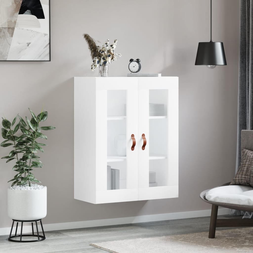 Wandkast 69,5X34X90 Cm Wit