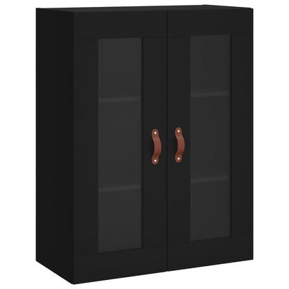 Wandkast 69,5X34X90 Cm Zwart