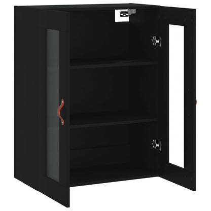 Wandkast 69,5X34X90 Cm Zwart