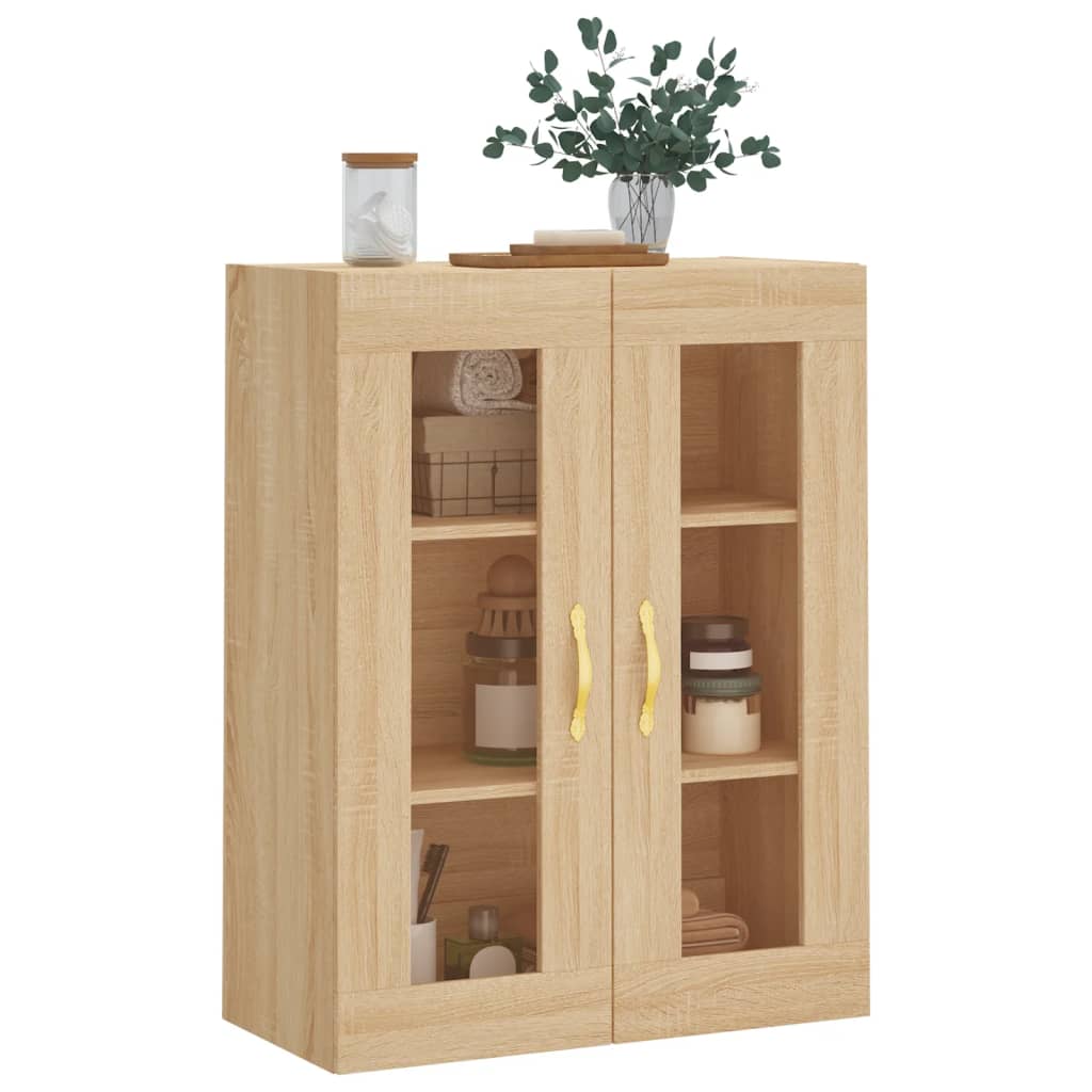 Hangkast 69,5X34X90 Cm Sonoma Eikenkleurig