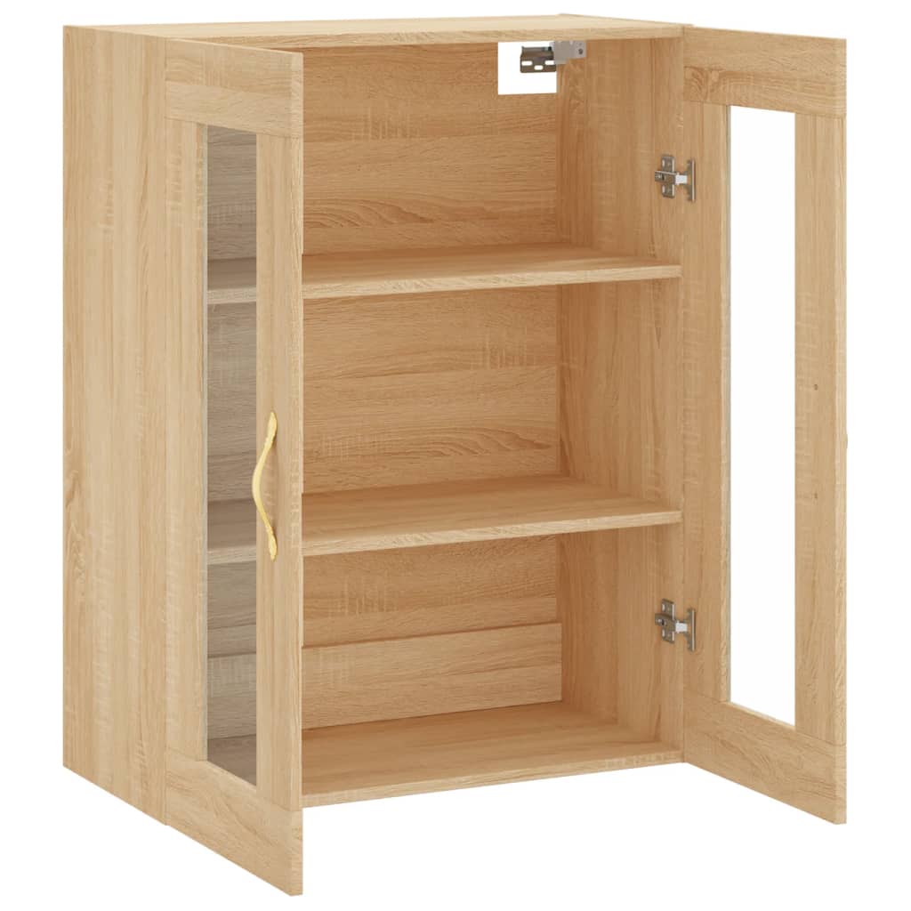 Hangkast 69,5X34X90 Cm Sonoma Eikenkleurig