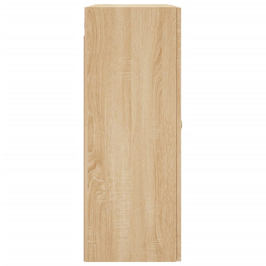 Hangkast 69,5X34X90 Cm Sonoma Eikenkleurig