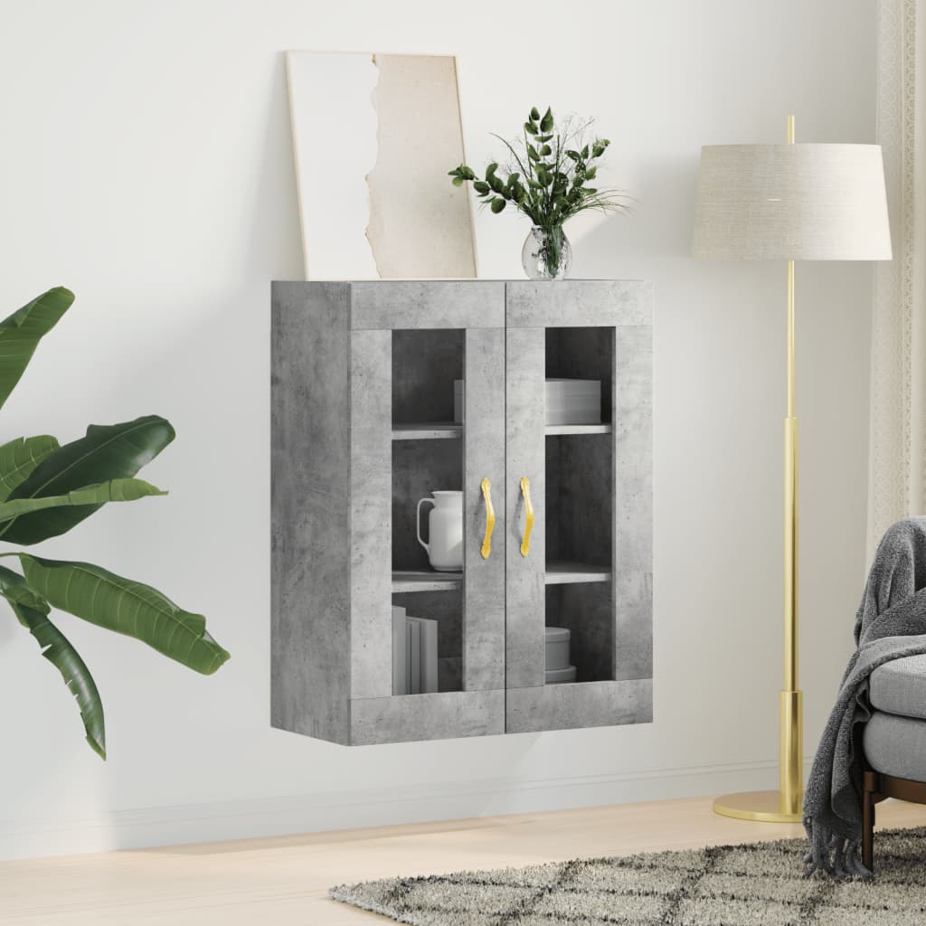 Hangkast 69,5X34X90 Cm Betongrijs