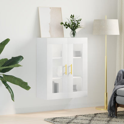 Wandkast 69,5X34X90 Cm Wit