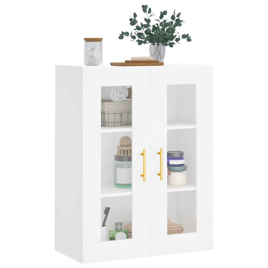 Wandkast 69,5X34X90 Cm Wit