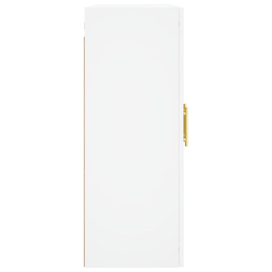 Wandkast 69,5X34X90 Cm Wit