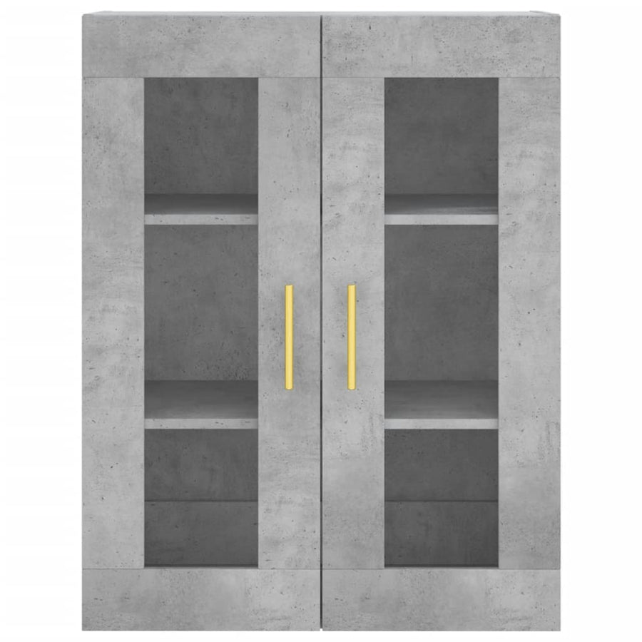 Hangkast 69,5X34X90 Cm Betongrijs