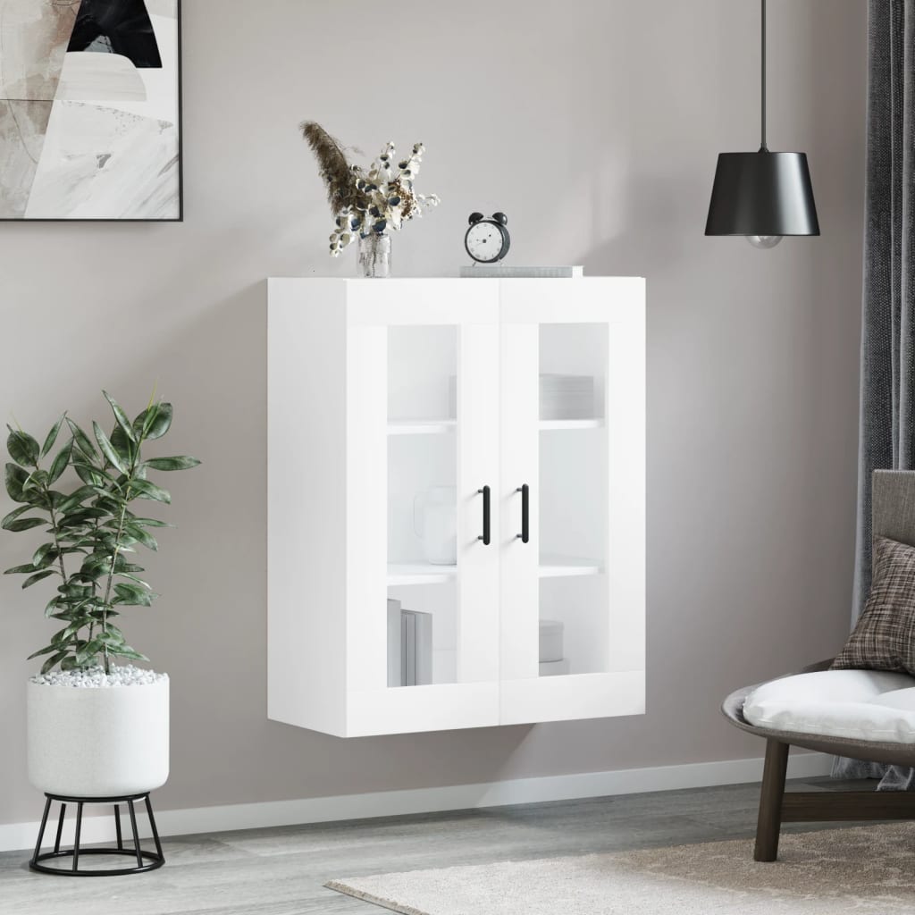 Wandkast 69,5X34X90 Cm Wit