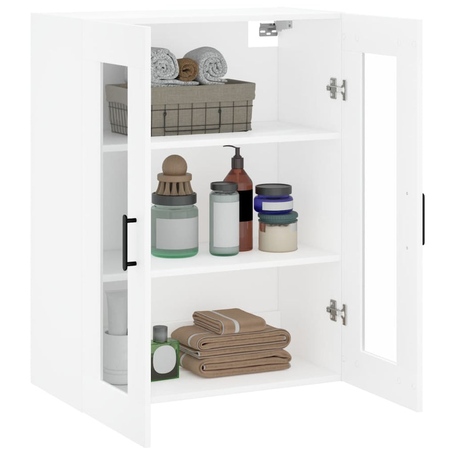 Wandkast 69,5X34X90 Cm Wit