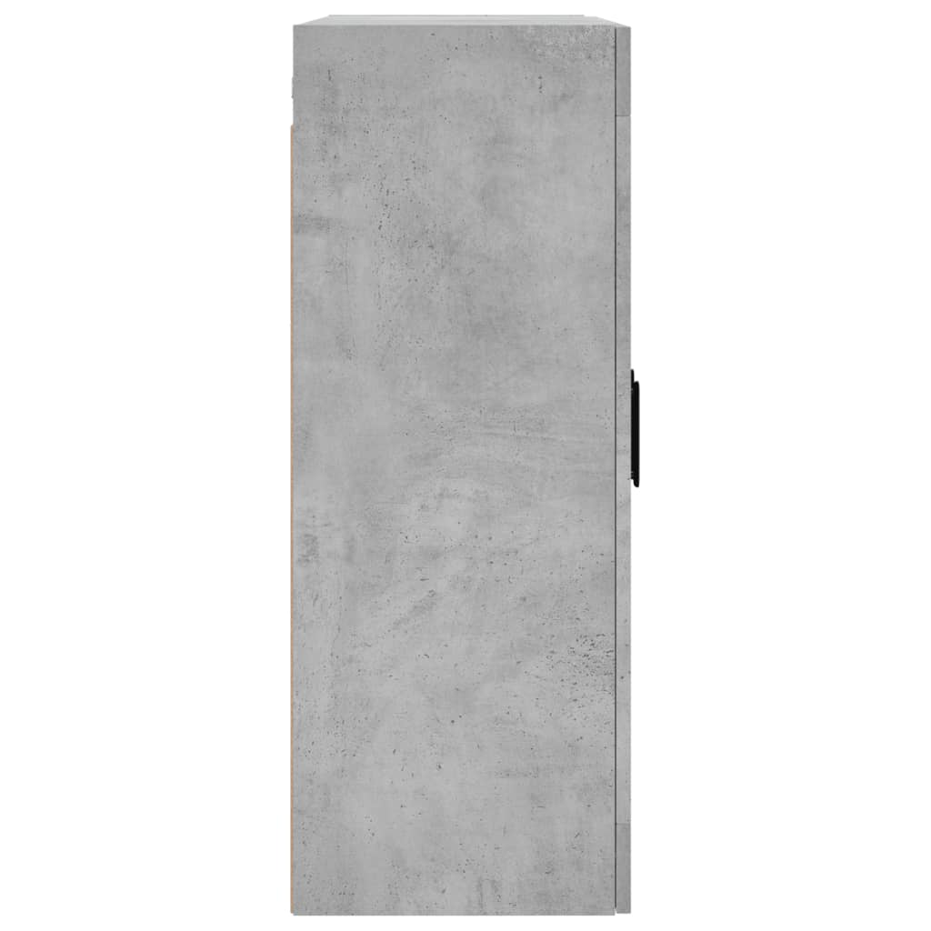 Wandkast 69,5X34X90 Cm Betongrijs