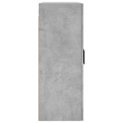 Wandkast 69,5X34X90 Cm Betongrijs