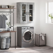 Wall cabinet 69.5x34x90 cm concrete grey