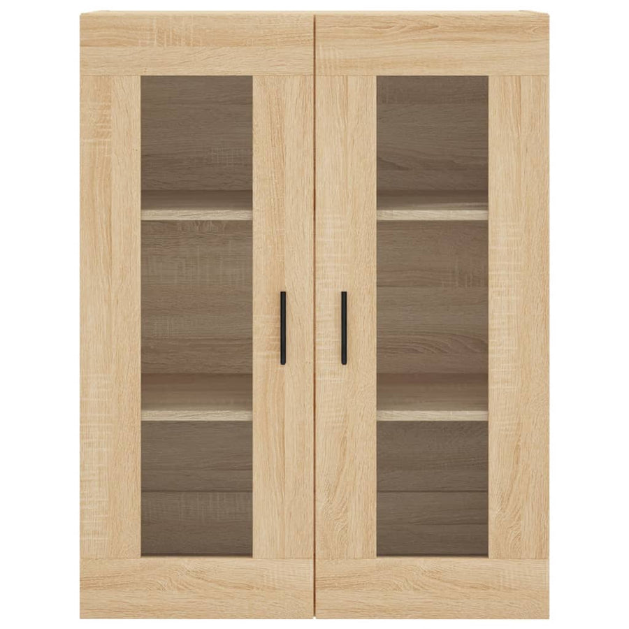 Bovenkast 69,5x34x90 cm sonoma eikenkleurig
