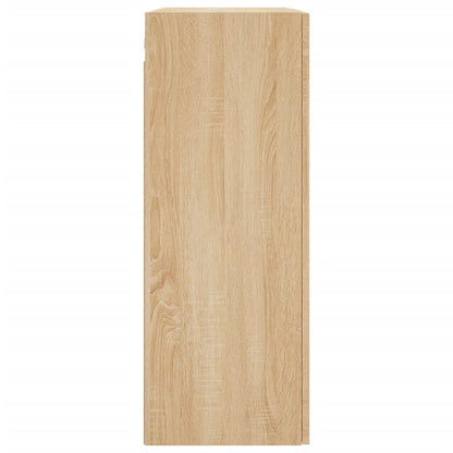 Bovenkast 69,5x34x90 cm sonoma eikenkleurig