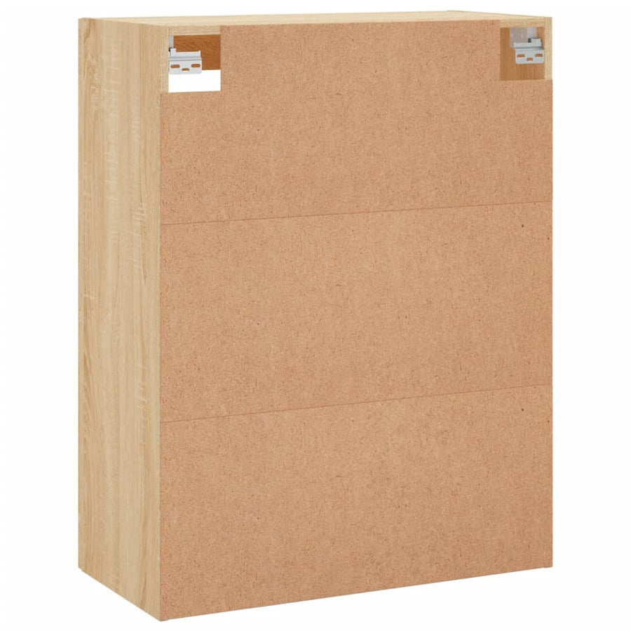 Bovenkast 69,5x34x90 cm sonoma eikenkleurig