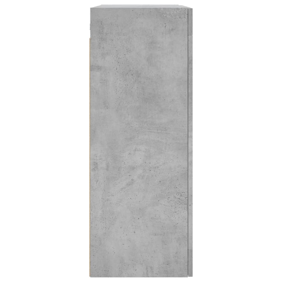 Hangkast 69,5X34X90 Cm Betongrijs