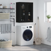 Wall cabinet 69.5x34x90 cm black