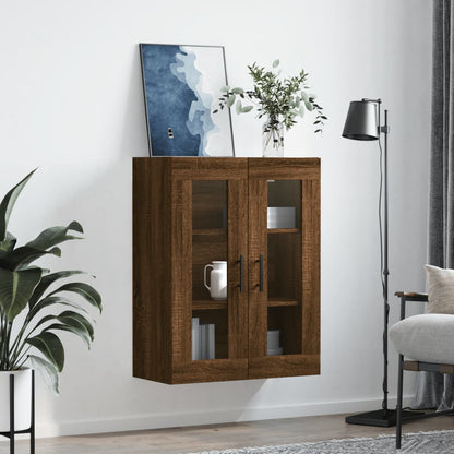 Hangkast 69,5X34X90 Cm Bruin Eikenkleur