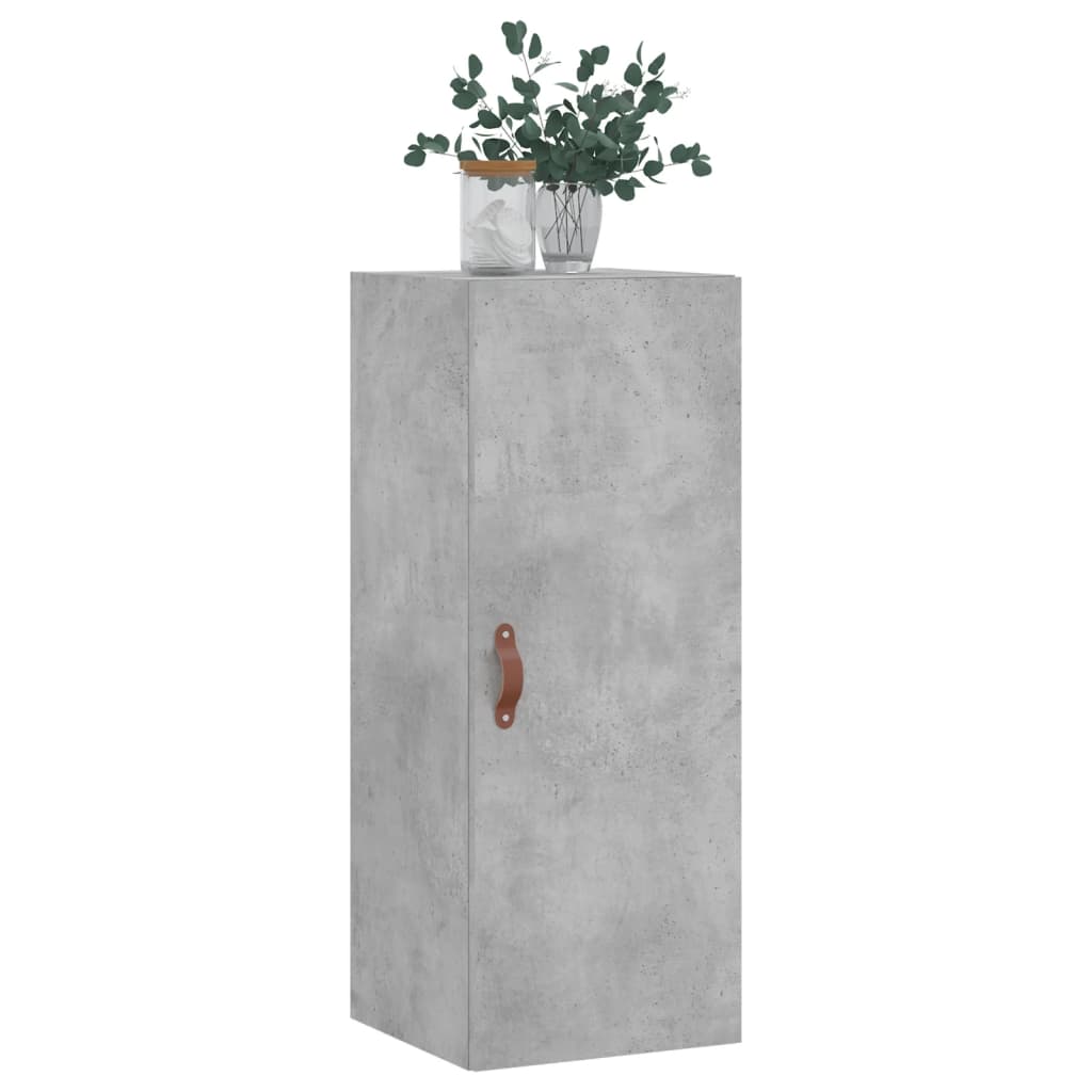 Hangkast 34,5X34X90 Cm Betongrijs