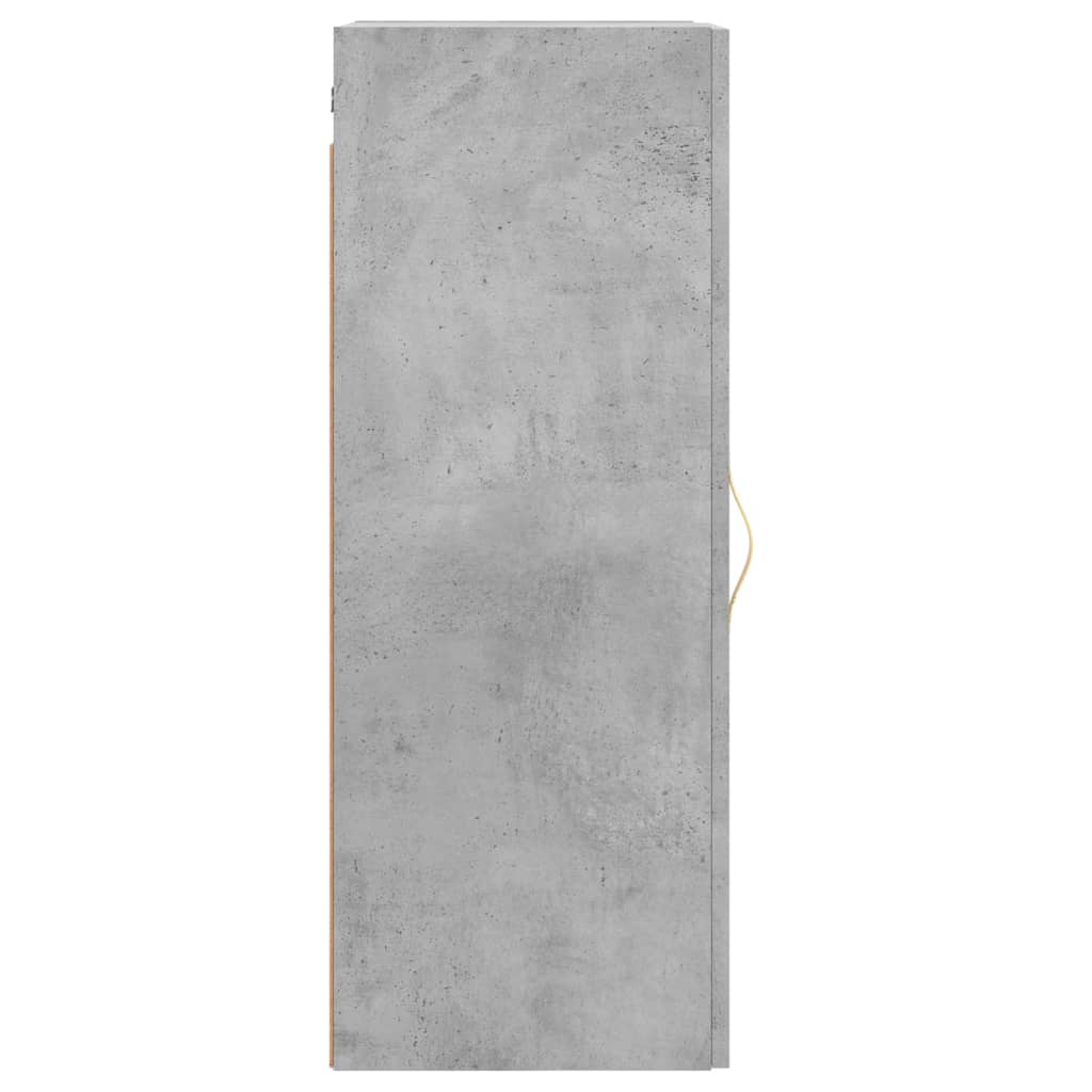 Hangkast 34,5X34X90 Cm Betongrijs