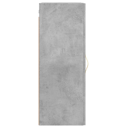 Hangkast 34,5X34X90 Cm Betongrijs