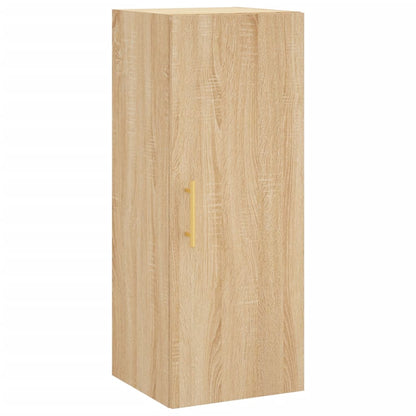 Hangkast 34,5X34X90 Cm Kleurig Sonoma eiken