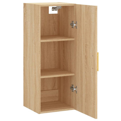 Hangkast 34,5X34X90 Cm Kleurig Sonoma eiken