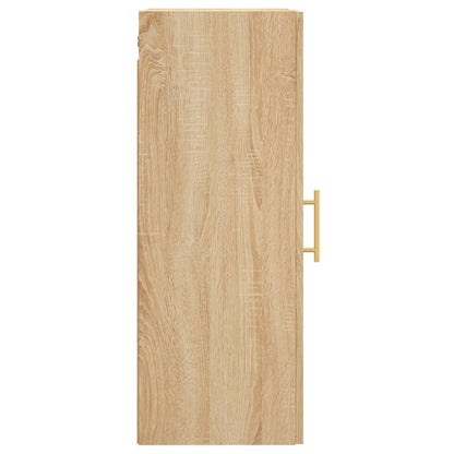 Hangkast 34,5X34X90 Cm Kleurig Sonoma eiken