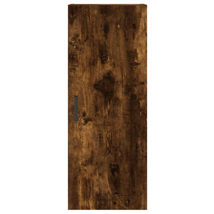 Hangkast 34,5X34X90 Cm Gerookt Eikenkleurig