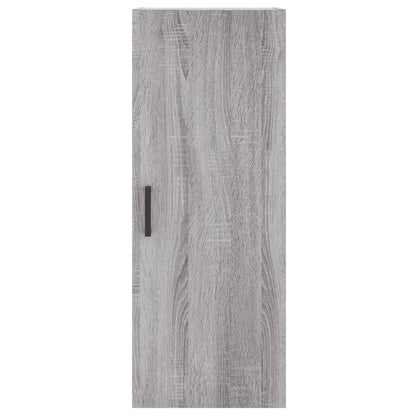 Hangkast 34,5X34X90 Cm Grijs Sonoma Eikenkleurig