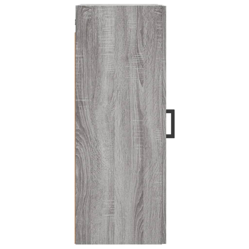 Hangkast 34,5X34X90 Cm Grijs Sonoma Eikenkleurig