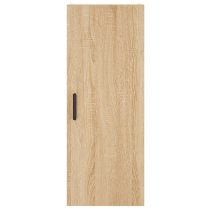 Hangkast 34,5X34X90 Cm Kleurig Sonoma eiken