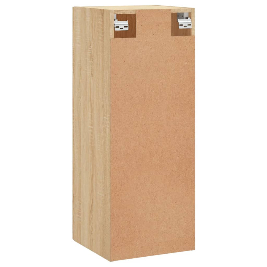 Hangkast 34,5X34X90 Cm Kleurig Sonoma eiken