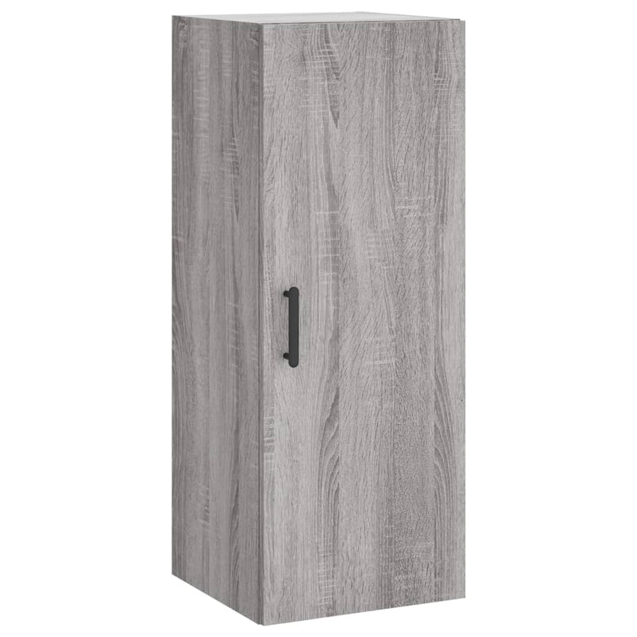 Hangkast 34,5X34X90 Cm Grijs Sonoma Eikenkleurig