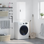 Wall cabinet 34.5x34x90 cm white
