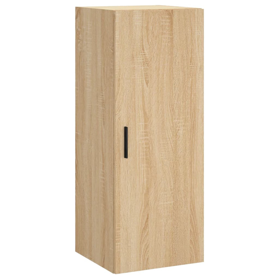 Hangkast 34,5x34x90 cm sonoma eikenkleurig
