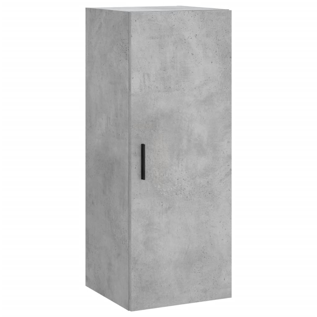 Hangkast 34,5X34X90 Cm Betongrijs
