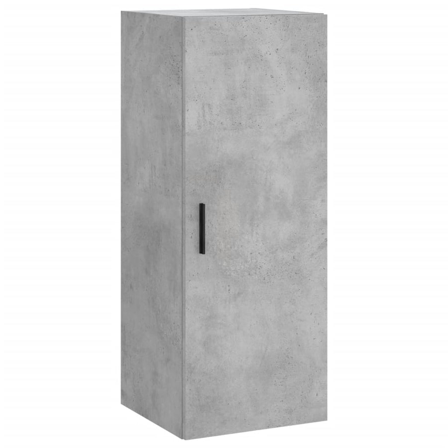 Hangkast 34,5X34X90 Cm Betongrijs