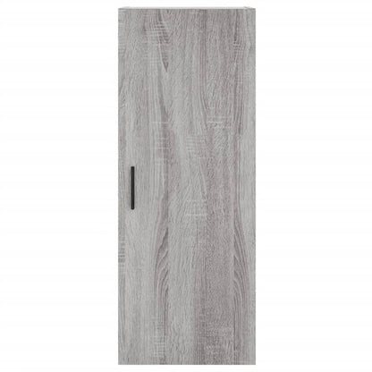 Hangkast 34,5X34X90 Cm Grijs Sonoma Eikenkleurig