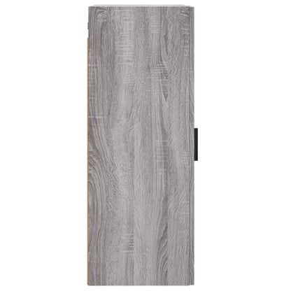 Hangkast 34,5X34X90 Cm Grijs Sonoma Eikenkleurig