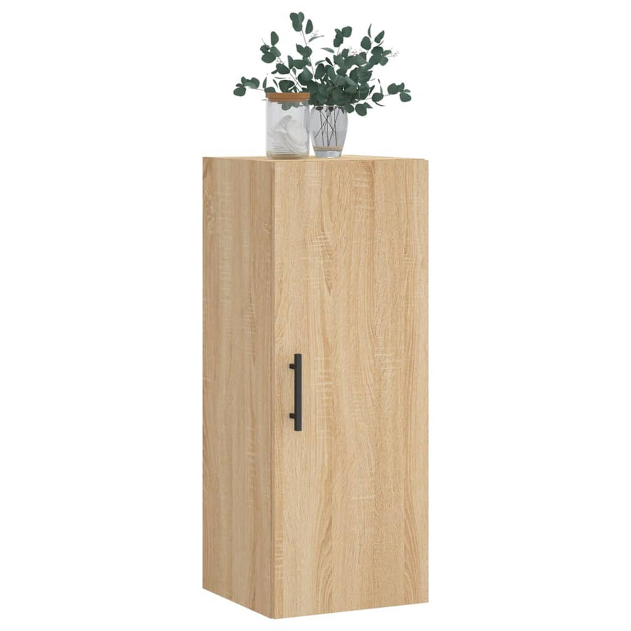 Hangkast 34,5x34x90 cm sonoma eikenkleurig